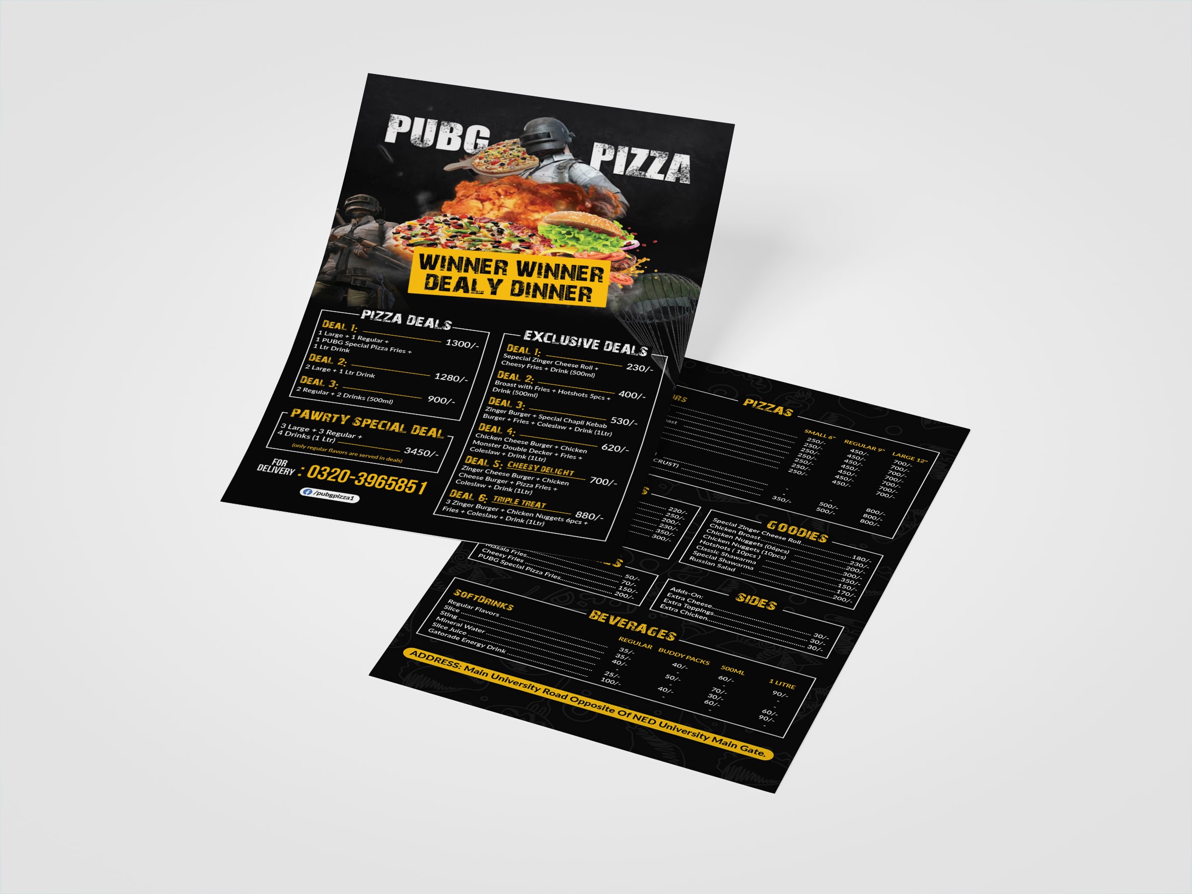 Flyer and Catalog Design Sample for Business Marketing in Qatar