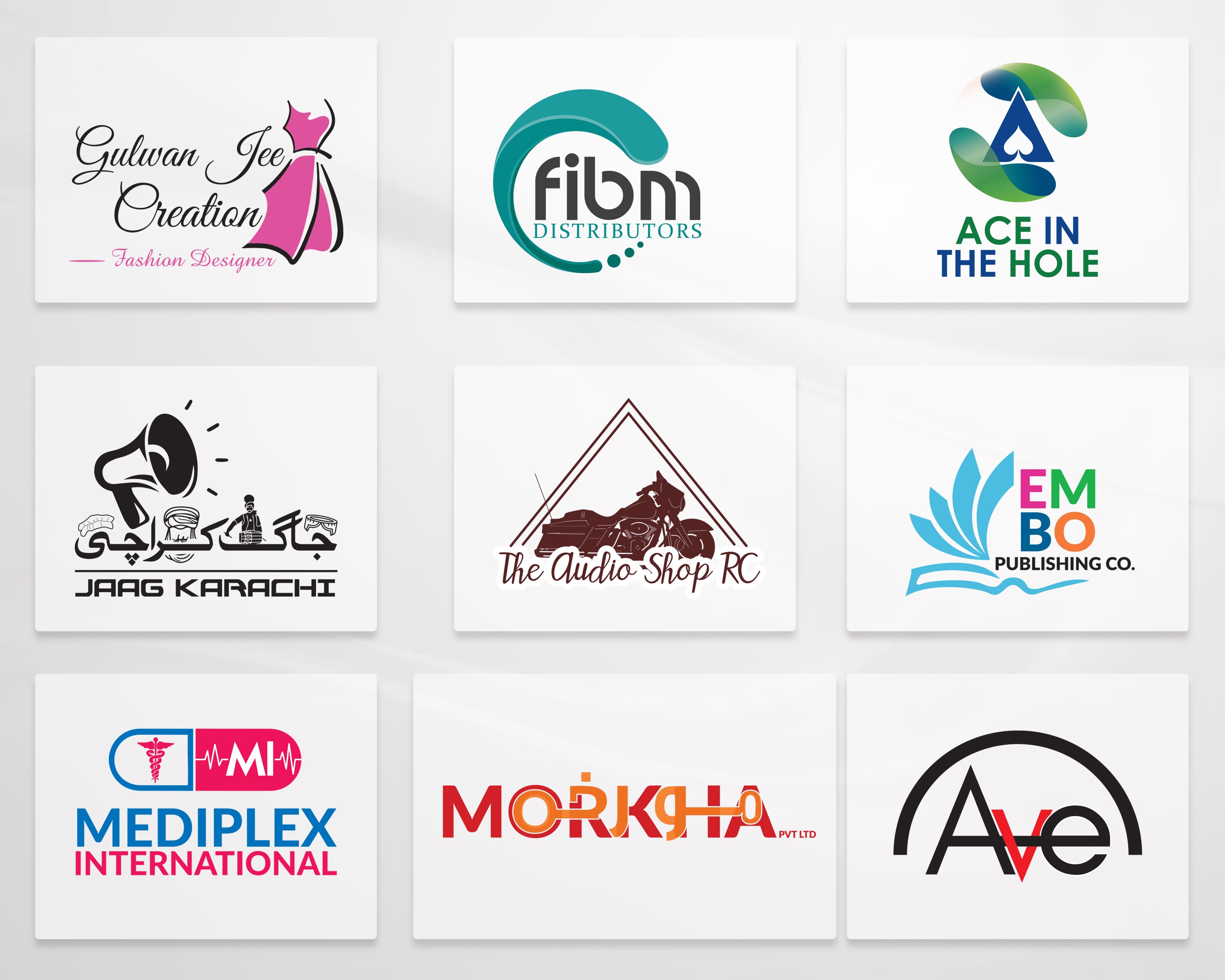 Minimal logo design Qatar branding identity inspiration 2026